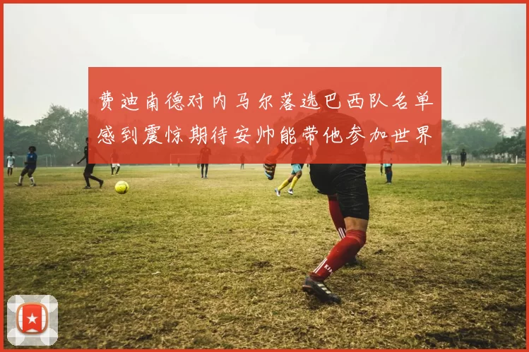 费迪南德对内马尔落选巴西队名单感到震惊期待安帅能带他参加世界杯